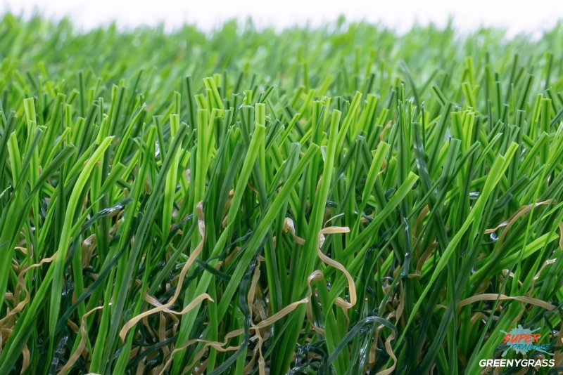 หญ้าเทียม รุ่น Rooftop Grass ใบยาว 3 ซม. (super drainage - ระบายน้ำไว พื้นแห้งเร็ว)